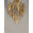 Maxim Lighting Majestic 10-Light Flush Mount, Gold Leaf