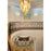 Maxim Lighting Majestic 3-Light Wall Sconce, Gold Leaf