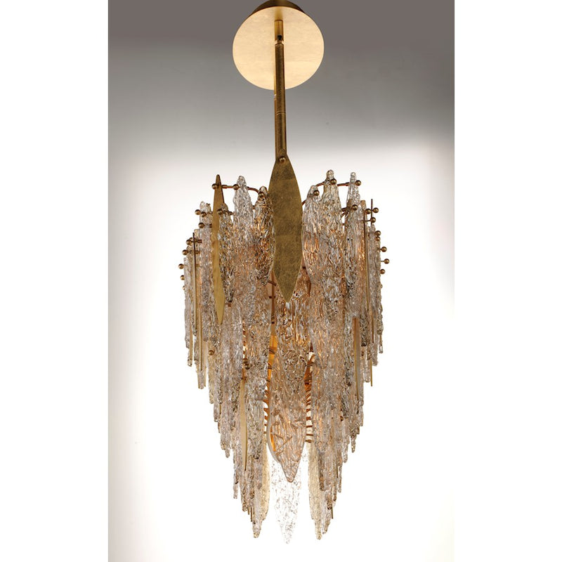 Maxim Lighting Majestic 18-Light Chandelier, Gold Leaf