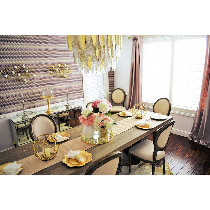 Maxim Lighting Majestic 18-Light Chandelier, Gold Leaf