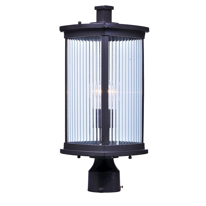 Maxim Lighting 19.25' x 8' Terrace 1 Light Outdoor Wall, Bronze/Clear