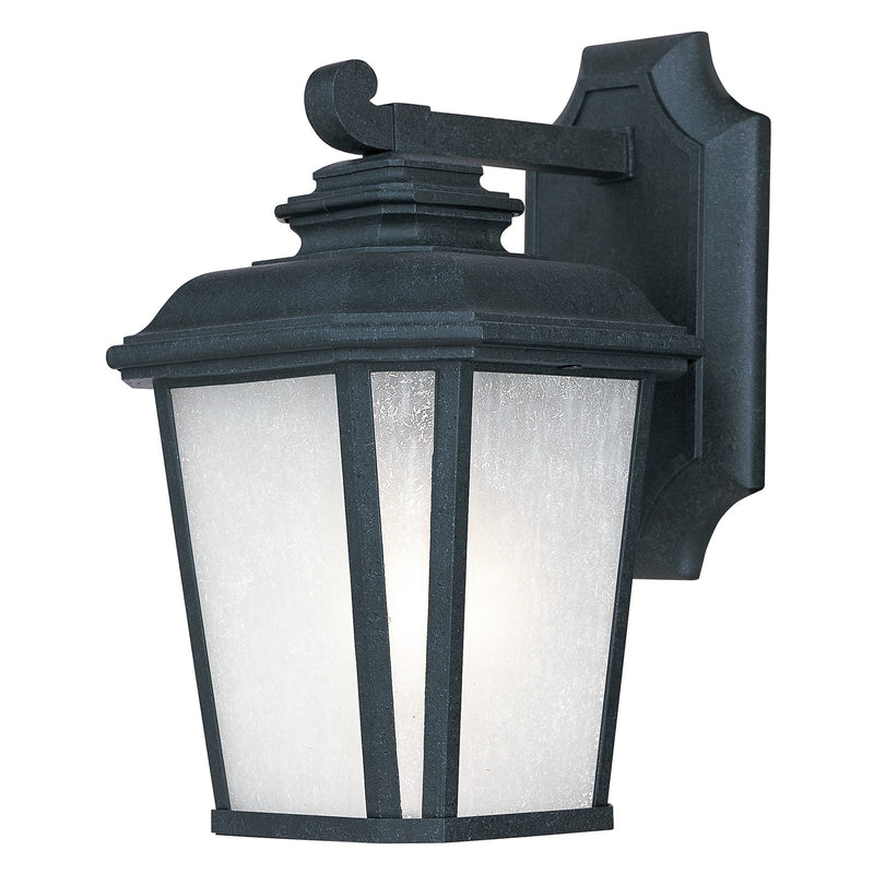 Maxim Radcliffe 1-Light Small Outdoor Wall Light, Black Oxide