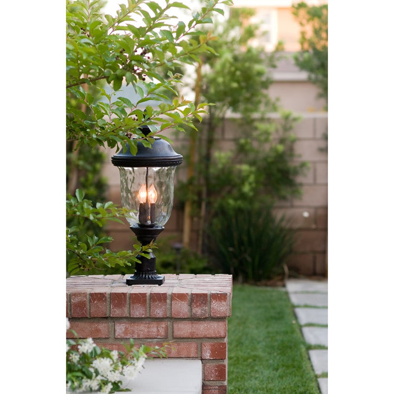 Maxim Carriage House DC 3-LT Outdoor Post Lantern Bronze