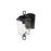 Maxim Lighting Prescott 1Lt Outdoor Wall Mount, Bronze/Water Glass - 34211WGDBZ