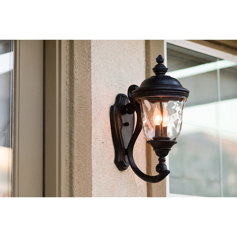 Maxim Carriage House DC 2-Light Outdoor Wall Lantern Bronze