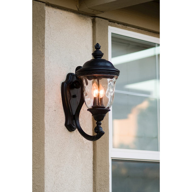 Maxim Carriage House DC 2-Light Outdoor Wall Lantern Bronze