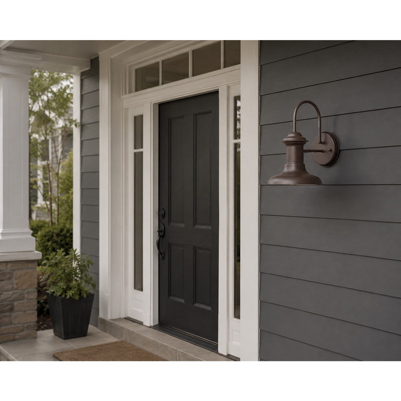 Maxim Wharf 1-Light Outdoor Wall Lantern Empire Bronze