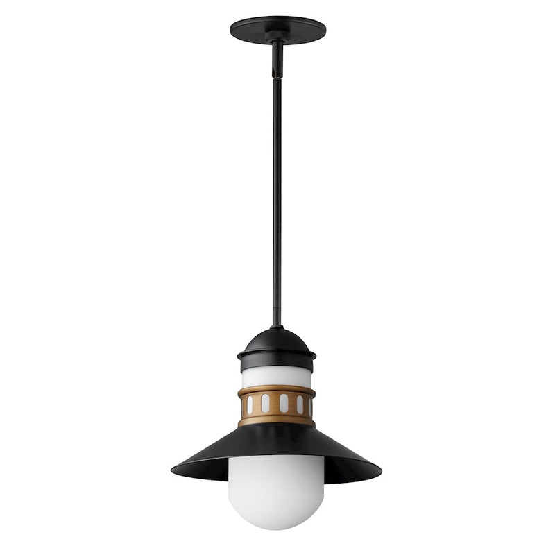 Maxim Lighting Admiralty 1 Light Outdoor Pendant, Black