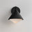 Maxim Lighting Odette 1 Light Outdoor Wall Mount, Black/White