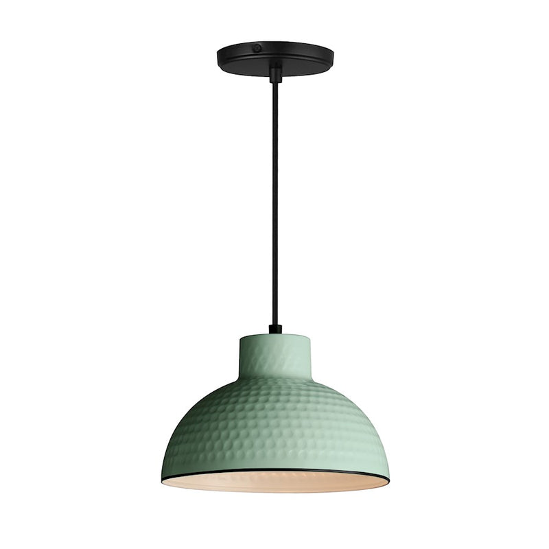 Maxim Lighting Rockport 1 Light 7" Pendant, Sage Green