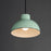 Maxim Lighting Rockport 1 Light 7" Pendant, Sage Green