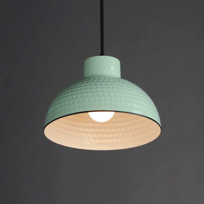 Maxim Lighting Rockport 1 Light 7" Pendant, Sage Green