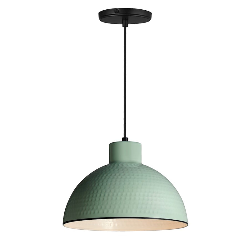 Maxim Lighting Rockport 1 Light 9" Pendant, Sage Green