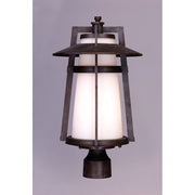 Maxim Lighting Calistoga 1-Light Outdoor Pole/Post Lantern in Adobe