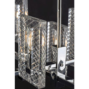 Maxim Lighting Suave 8-Light Linear Chandelier in Polished Nickel