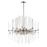 Maxim Lighting Divine 8-Light Chandelier, Polished Nickel/Clear