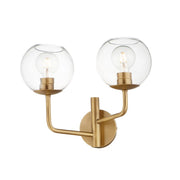 Maxim Lighting Branch 2-Light Wall Sconce, Natural Aged Brass