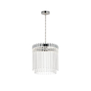 Maxim Lighting Jolie 1 Light 11" Pendant, Polished Nickel/Clear - 38421CLPN