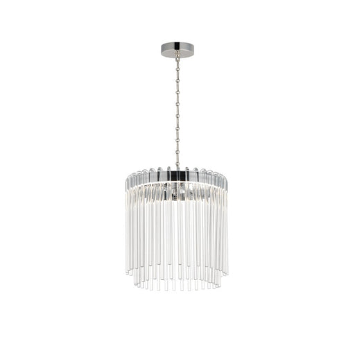 Maxim Lighting Jolie 1 Light 11" Pendant, Polished Nickel/Clear - 38421CLPN