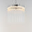 Maxim Lighting Jolie 1 Light 11" Pendant, Polished Nickel/Clear