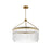 Maxim Lighting Jolie 1 Light 24" Pendant, Natural Aged Brass/Clear - 38422CLNAB