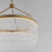 Maxim Lighting Jolie 1 Light 24" Pendant, Natural Aged Brass/Clear