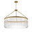 Maxim Lighting Jolie 1 Light Chandelier, Natural Aged Brass/Clear - 38423CLNAB