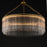 Maxim Lighting Jolie 1 Light Chandelier, Natural Aged Brass/Clear