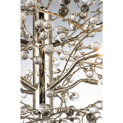 Maxim Lighting Cluster 8-Light Semi -Flush, Polished Nickel