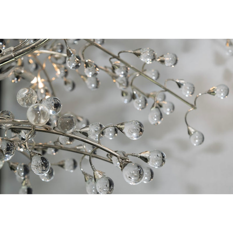 Maxim Lighting Cluster 8-Light Chandelier, Polished Nickel