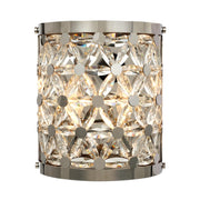 Maxim Lighting Cassiopeia 2-Light Wall Sconce, Polished Nickel