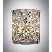 Maxim Lighting Cassiopeia 2-Light Wall Sconce, Polished Nickel