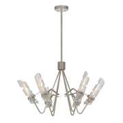 Maxim Lighting Milano 6 Light Chandelier, Polished Nickel