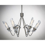 Maxim Lighting Milano 6 Light Chandelier, Polished Nickel