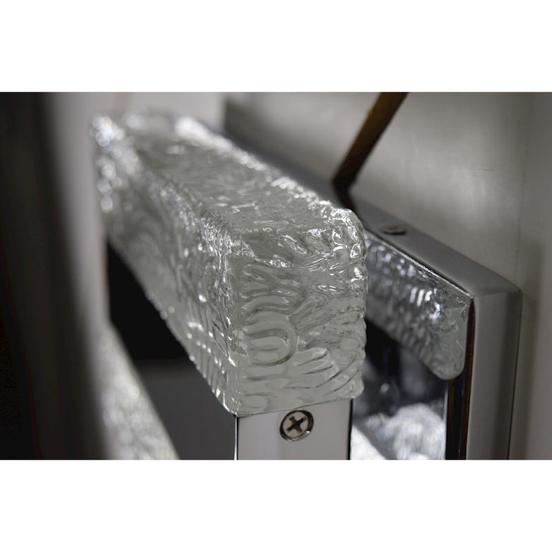 Maxim Ice 4-Light Bath Vanity, Polished Chrome