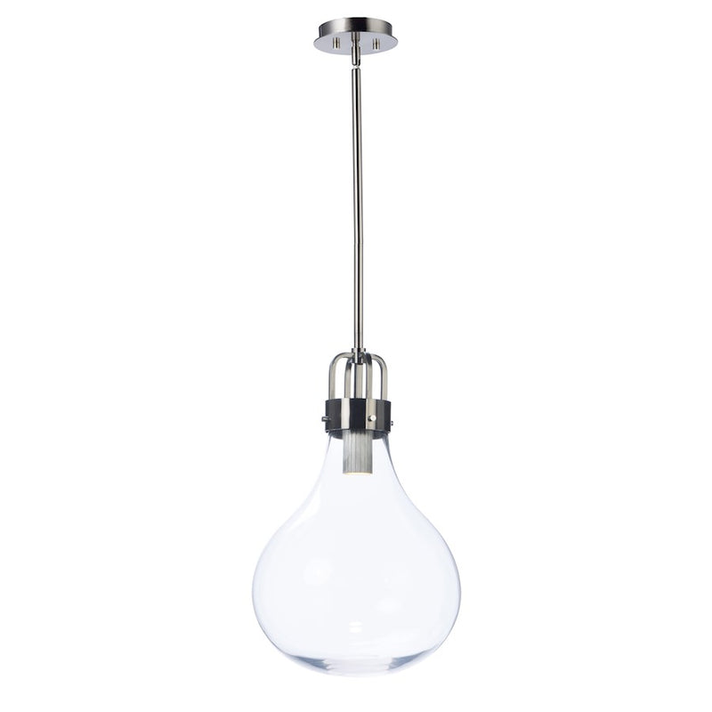 Maxim Lighting 21.5' x 13.75' Kinetic LED 1 Lt Pendant, Dark Nickel