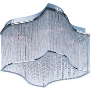 Maxim Lighting Swizzle 12-Light Flush Mount in Polished Chrome