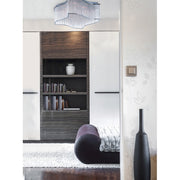 Maxim Lighting Swizzle 12-Light Flush Mount in Polished Chrome