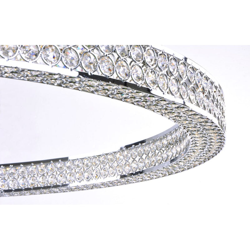 Maxim Eternity LED 3-Light Pendant, Polished Chrome