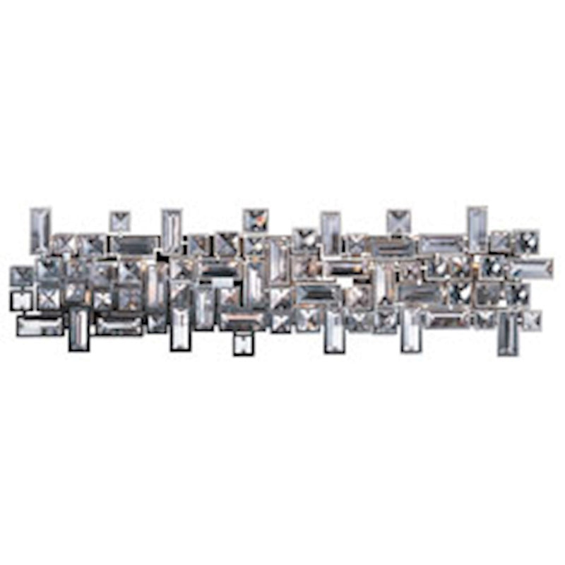 Maxim Paradigm 8-Light Wall Light Sconce, Polished Chrome