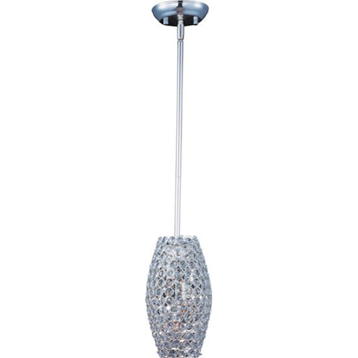 Maxim Lighting Glimmer 3-Light Pendant Plated Silver