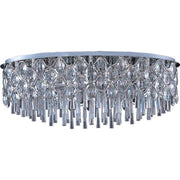 Maxim Lighting Jewel 23-Light Flush Mount Polished Chrome