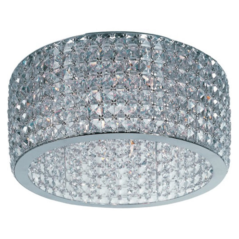 Maxim Lighting Vision 9-Light Flush Mount in Polished Chrome