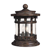 Maxim Santa Barbara VX 3-Light Outdoor Deck Lantern Sienna