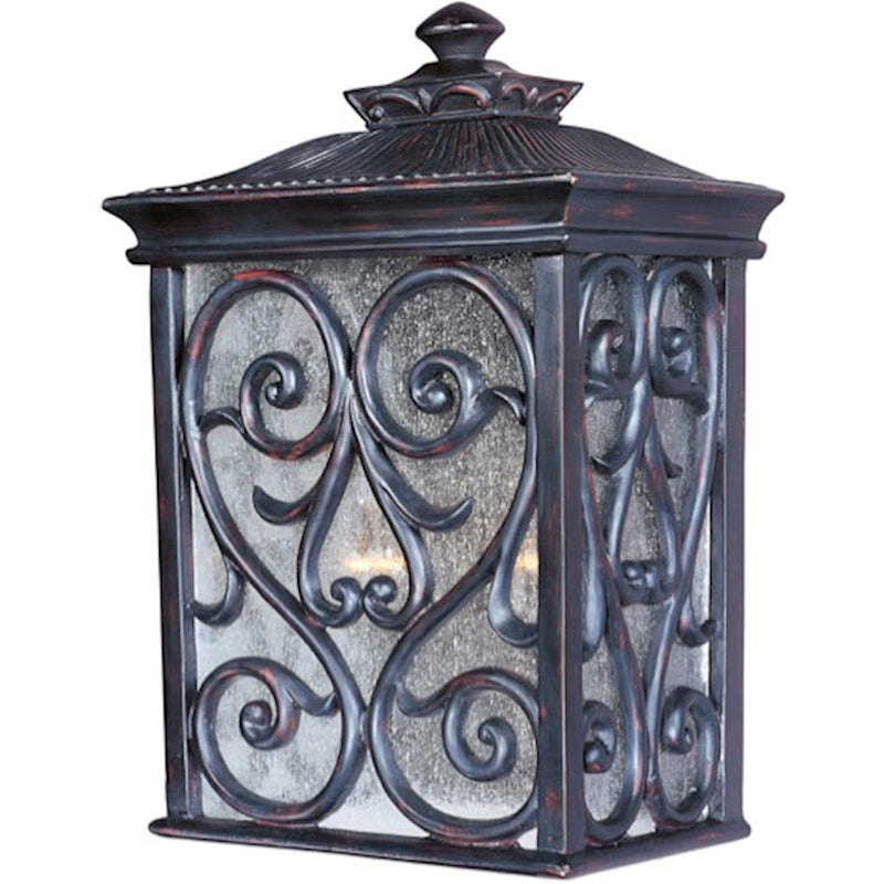 Maxim Newbury VX 2-Light Outdoor Wall Lantern Bronze