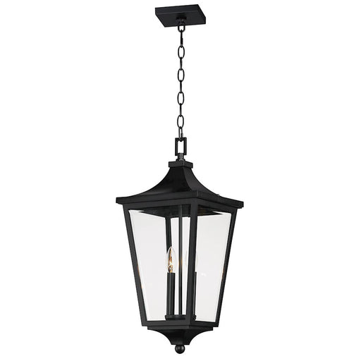 Maxim Lighting Sutton Place Vx 2 Light Outdoor Hanging Lantern, Black