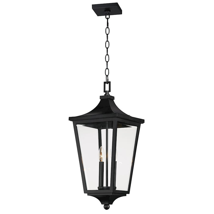 Maxim Lighting Sutton Place Vx 2 Light Outdoor Hanging Lantern, Black