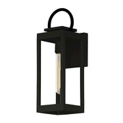 Maxim Lighting Nassau VX 1 Light Med. Outdoor Wall Lantern, BK/Clear
