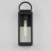 Maxim Lighting Nassau VX 1 Light Med. Outdoor Wall Lantern, BK/Clear