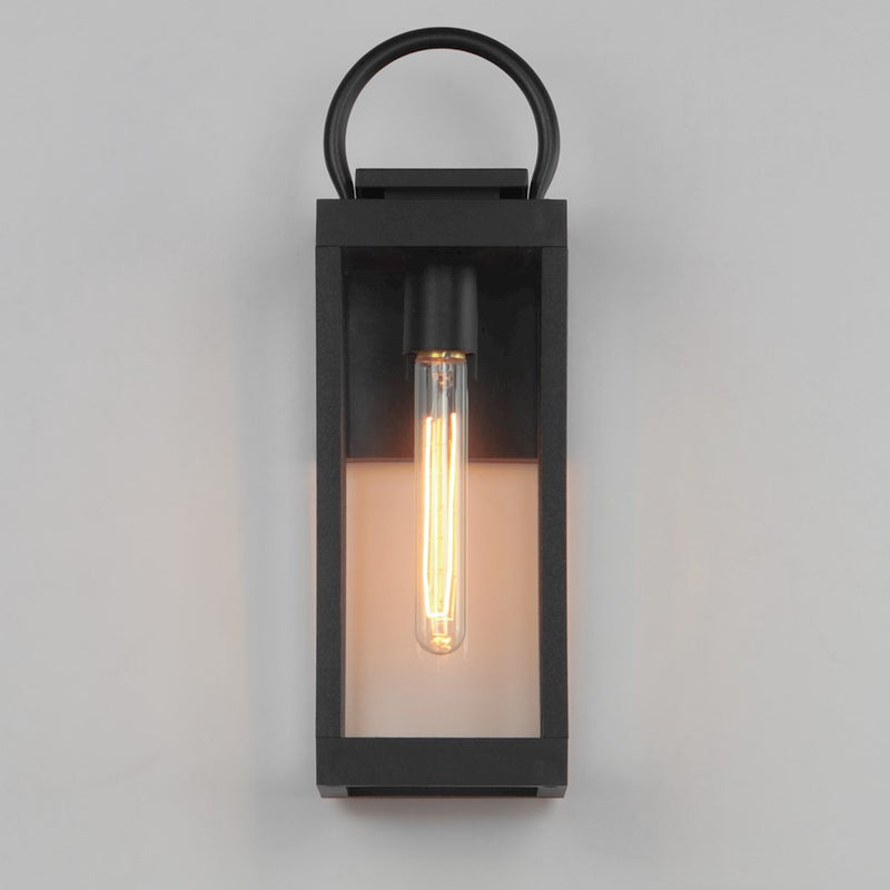 Maxim Lighting Nassau VX 1 Light Med. Outdoor Wall Lantern, BK/Clear